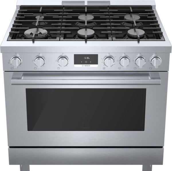 800 Series, Dual Fuel Freestanding Range, 36'', Stainless Steel