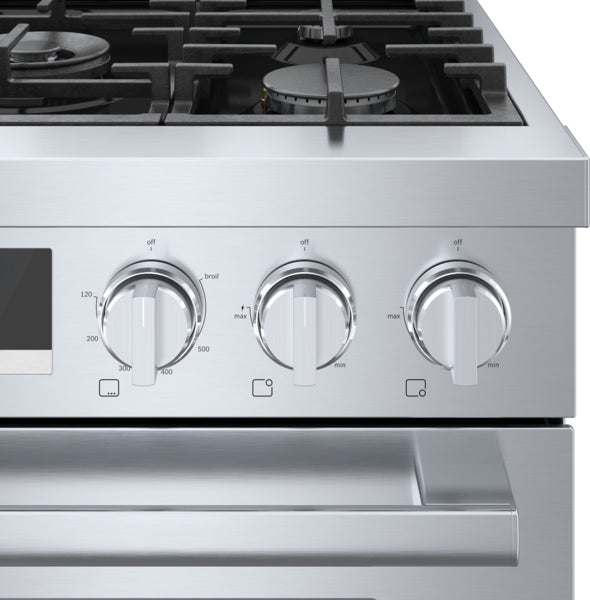 800 Series, Gas Freestanding Range, 30'', Stainless Steel