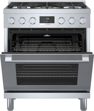 800 Series, Gas Freestanding Range, 30'', Stainless Steel