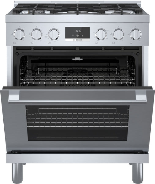 800 Series, Gas Freestanding Range, 30'', Stainless Steel