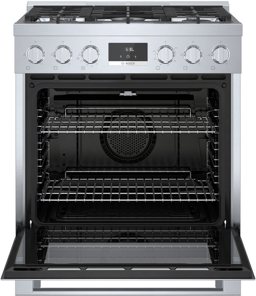 800 Series, Gas Freestanding Range, 30'', Stainless Steel