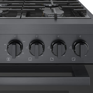 800 Series, Gas Freestanding Range, 36'', Black Stainless Steel