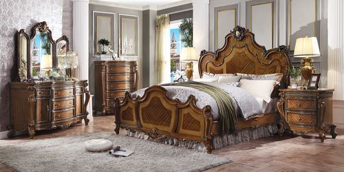 Picardy - California King Bed - Brown, Light - 93-"