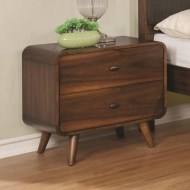 Robyn Mid-Century Modern 1 Drawer Nightstand