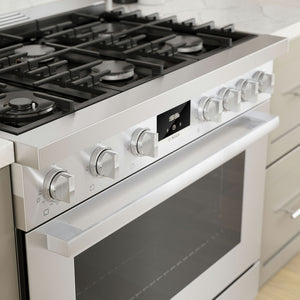 800 Series, Gas Freestanding Range, 36'', Stainless Steel