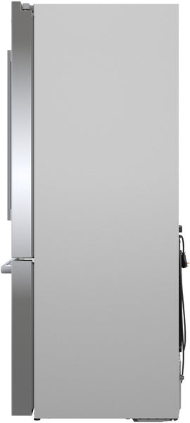 500 Series, French Door Bottom Mount Refrigerator, 36'', Stainless steel (with anti-fingerprint)