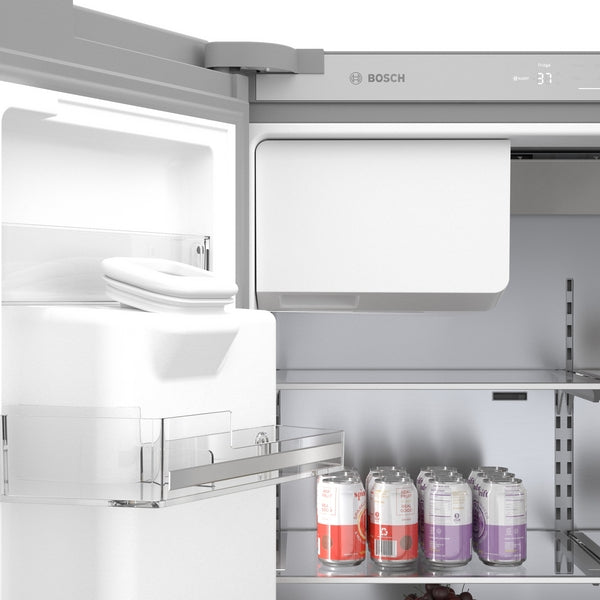 500 Series, French Door Bottom Mount Refrigerator, 36'', Stainless steel (with anti-fingerprint)