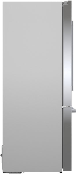 500 Series, French Door Bottom Mount Refrigerator, 36'', Stainless steel (with anti-fingerprint)