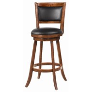 Dining Chairs and Bar Stools 29" Swivel Bar Stool with Upholstered Seat