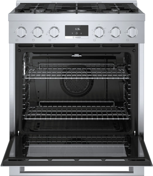 800 Series, Gas Freestanding Range, 30'', Stainless Steel