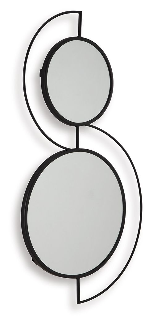 Shayham - Black - Accent Mirror