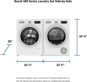 500 Series, Compact Washer, 1400 rpm
