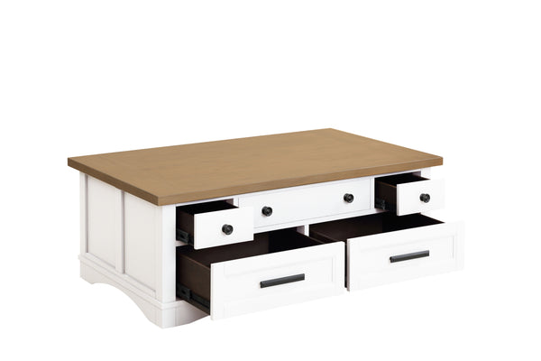 Americana Modern - Lift Top Cocktail Table With 2 End Tables - Cotton