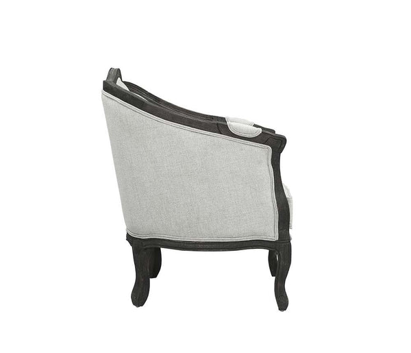  wooden frame that wraps you in comfort. Its curved frame with a winding front rail sits off the floor 