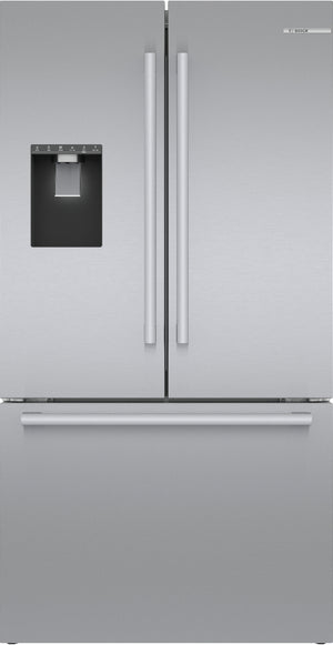 500 Series, French Door Bottom Mount Refrigerator, 36'', Stainless steel (with anti-fingerprint)