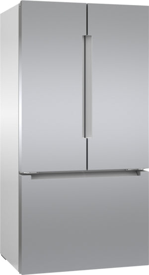 800 Series, French Door Bottom Mount Refrigerator, 36'', Stainless steel (with anti-fingerprint)