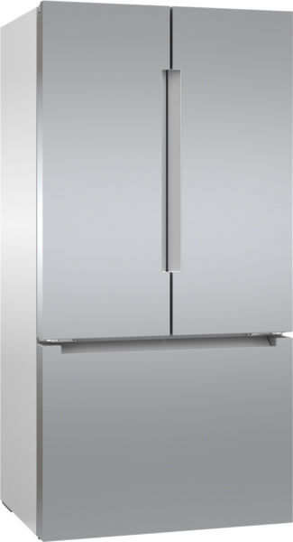 800 Series, French Door Bottom Mount Refrigerator, 36'', Stainless steel (with anti-fingerprint)