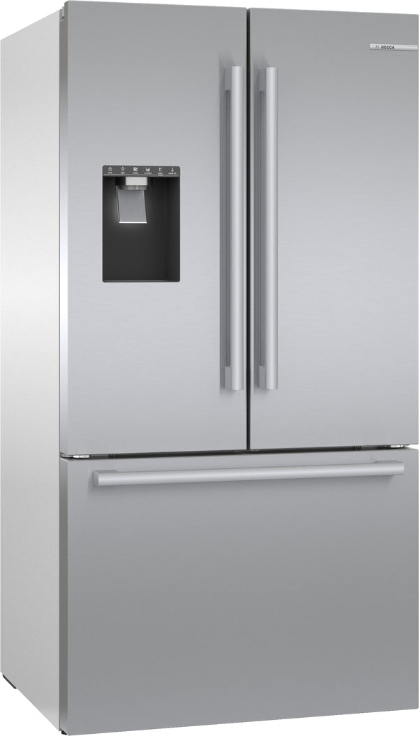 500 Series, French Door Bottom Mount Refrigerator, 36'', Stainless steel (with anti-fingerprint)