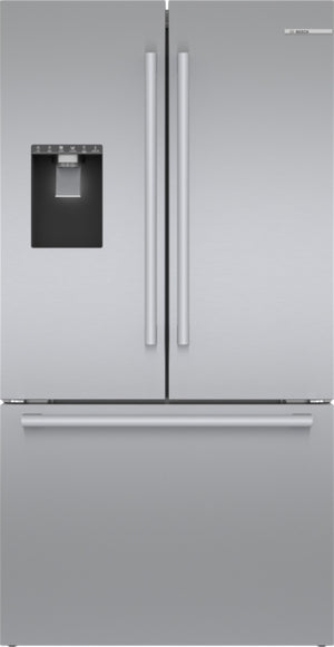 500 Series, French Door Bottom Mount Refrigerator, 36'', Stainless steel (with anti-fingerprint)