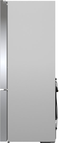800 Series, French Door Bottom Mount Refrigerator, 36'', Stainless steel (with anti-fingerprint)