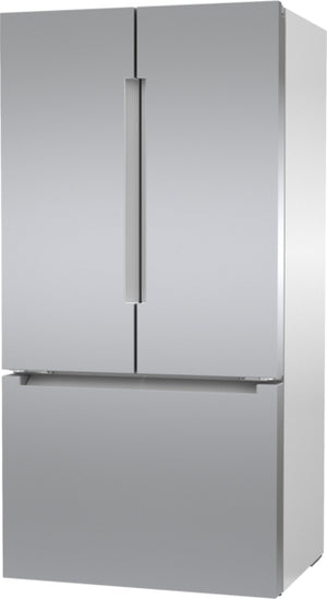 800 Series, French Door Bottom Mount Refrigerator, 36'', Stainless steel (with anti-fingerprint)