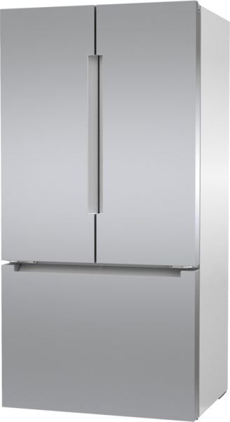 800 Series, French Door Bottom Mount Refrigerator, 36'', Stainless steel (with anti-fingerprint)