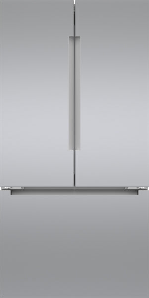 800 Series, French Door Bottom Mount Refrigerator, 36'', Stainless steel (with anti-fingerprint)