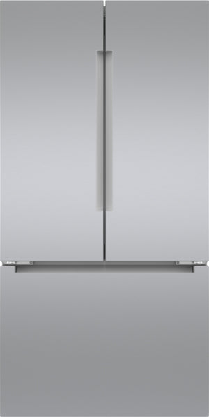 800 Series, French Door Bottom Mount Refrigerator, 36'', Stainless steel (with anti-fingerprint)