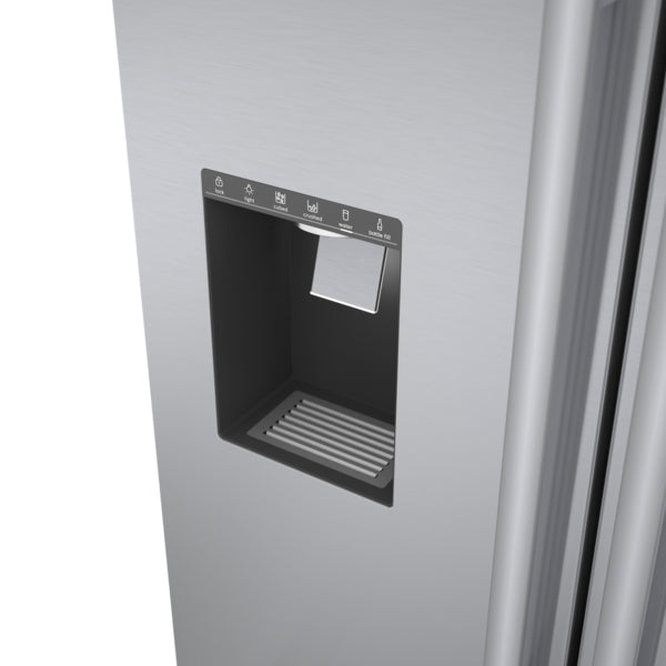 500 Series, French Door Bottom Mount Refrigerator, 36'', Stainless steel (with anti-fingerprint)
