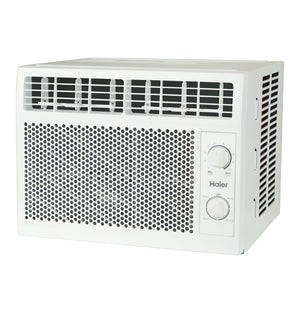 Haier 5,000 BTU Mechanical Window Air Conditioner for Small Rooms up to 150 sq ft.