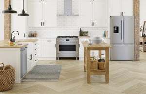 500 Series, French Door Bottom Mount Refrigerator, 36'', Stainless steel (with anti-fingerprint)
