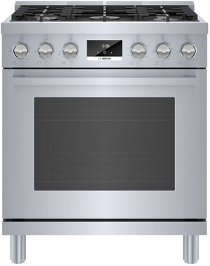800 Series, Gas Freestanding Range, 30'', Stainless Steel