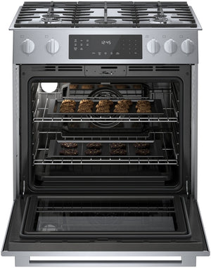 800 Series, Gas Slide-in Range, 30'', Stainless Steel