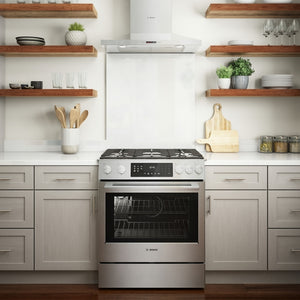 800 Series, Gas Slide-in Range, 30'', Stainless Steel