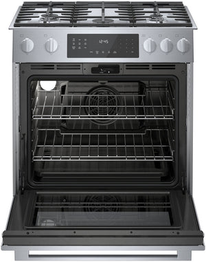 Benchmark®, Gas Slide-in Range, 30'', Stainless Steel