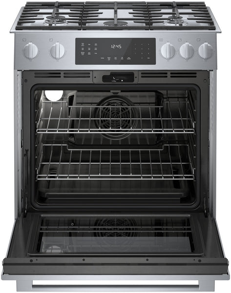 Benchmark®, Gas Slide-in Range, 30'', Stainless Steel