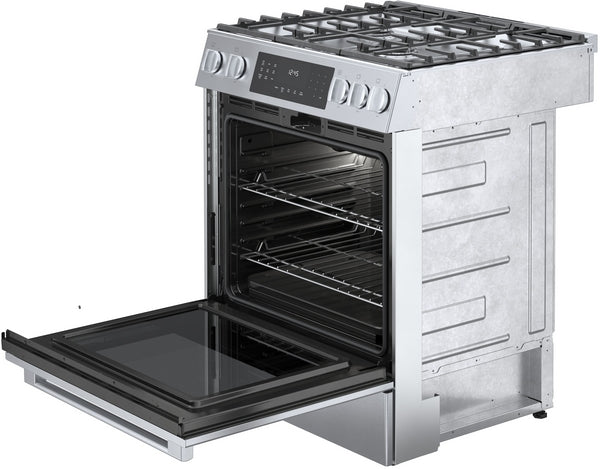 Benchmark®, Gas Slide-in Range, 30'', Stainless Steel