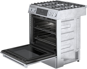 800 Series, Dual Fuel Slide-in Range, 30'', Stainless Steel