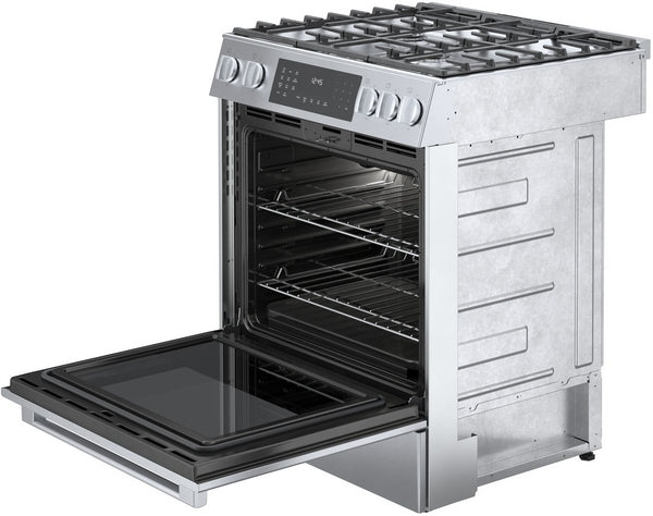 800 Series, Dual Fuel Slide-in Range, 30'', Stainless Steel