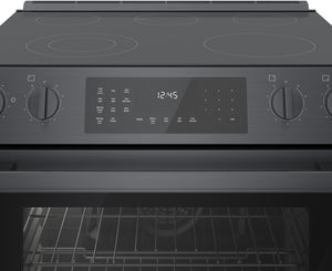 800 Series, Electric Slide-in Range, 30'', Black Stainless Steel