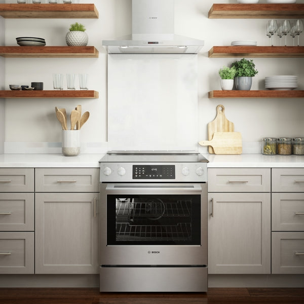 800 Series, Electric Slide-in Range, 30'', Stainless Steel