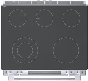 800 Series, Electric Slide-in Range, 30'', Stainless Steel