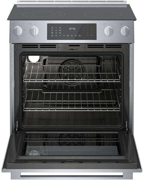 Benchmark®, Electric Slide-in Range, 30'', Stainless Steel