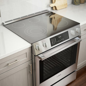 Benchmark®, Electric Slide-in Range, 30'', Stainless Steel