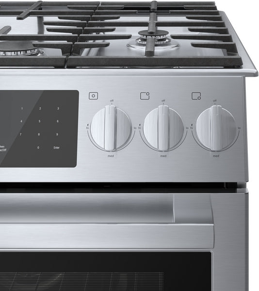Benchmark®, Dual Fuel Slide-in Range, 30'', Stainless Steel
