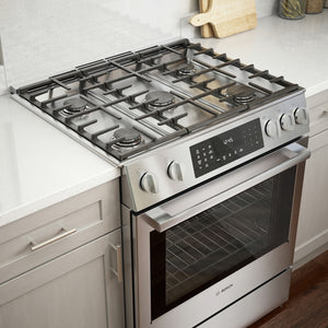 Benchmark®, Dual Fuel Slide-in Range, 30'', Stainless Steel
