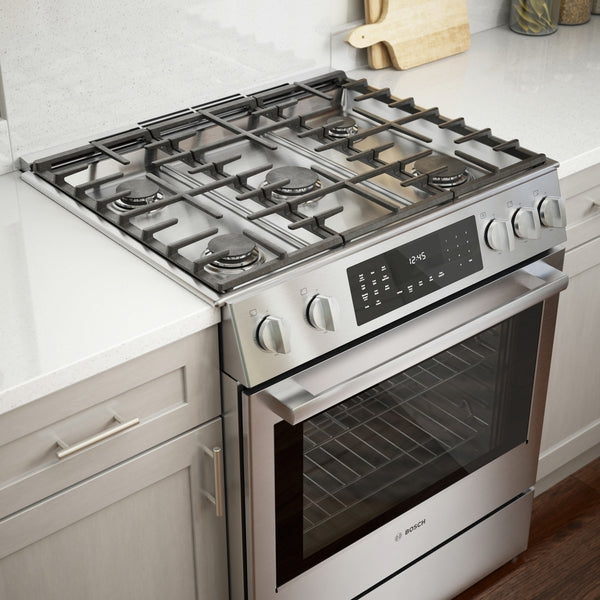 Benchmark®, Dual Fuel Slide-in Range, 30'', Stainless Steel