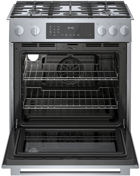 Benchmark®, Dual Fuel Slide-in Range, 30'', Stainless Steel