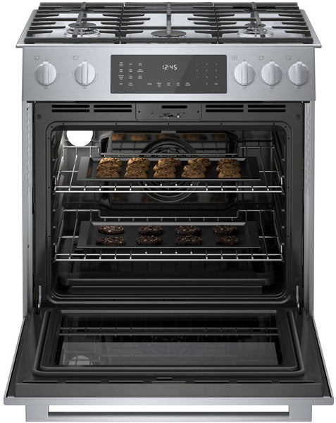 Benchmark®, Dual Fuel Slide-in Range, 30'', Stainless Steel
