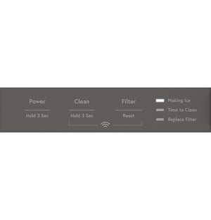 Ice Maker 15-Inch - Clear Ice